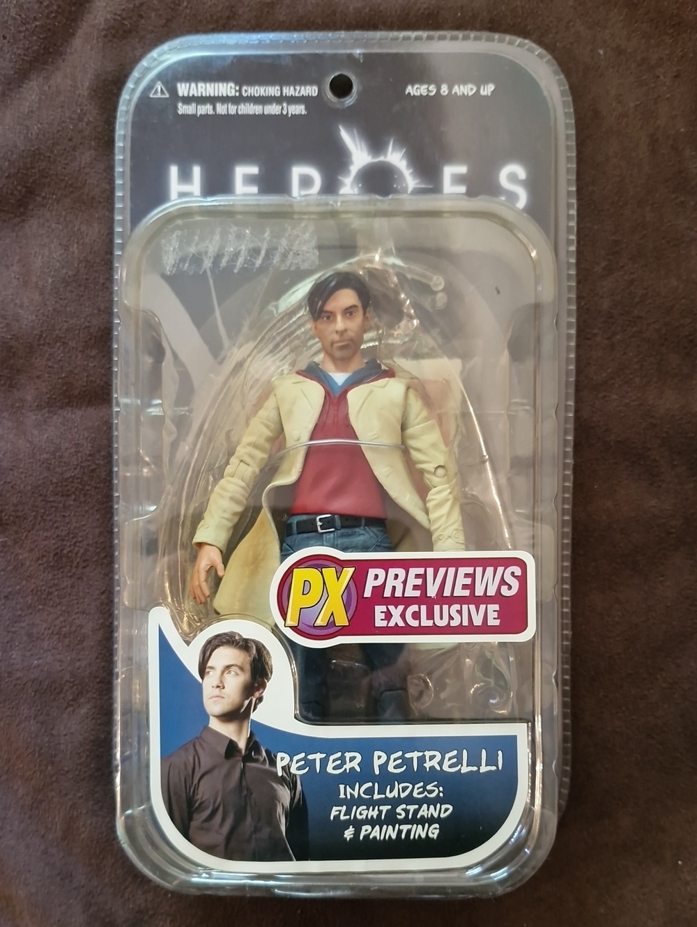 Peter Petrelli Mezco Collectible Action Figure PX (Previews Exclusive)